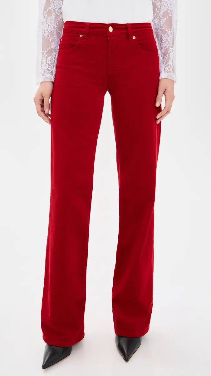 Frame x Amelia Gray The Corduroy Gray Pants | Thumbnail 2 Frame x Amelia Gray The Corduroy Gray Pants | Thumbnail 2