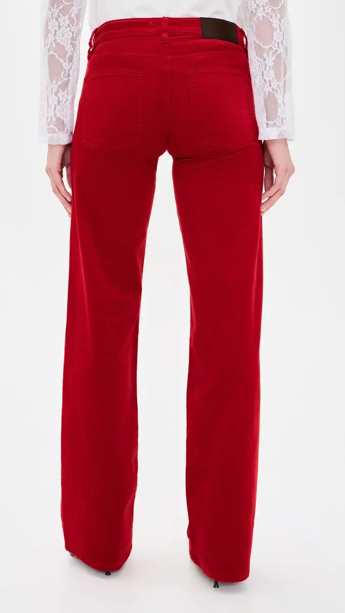 Frame x Amelia Gray The Corduroy Gray Pants | Thumbnail 3 Frame x Amelia Gray The Corduroy Gray Pants | Thumbnail 3