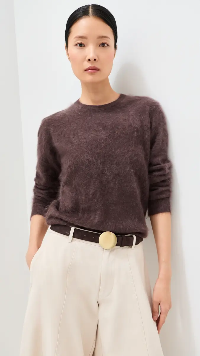 Veronica Beard Frankie Brushed Cashmere Pullover | Thumbnail 2