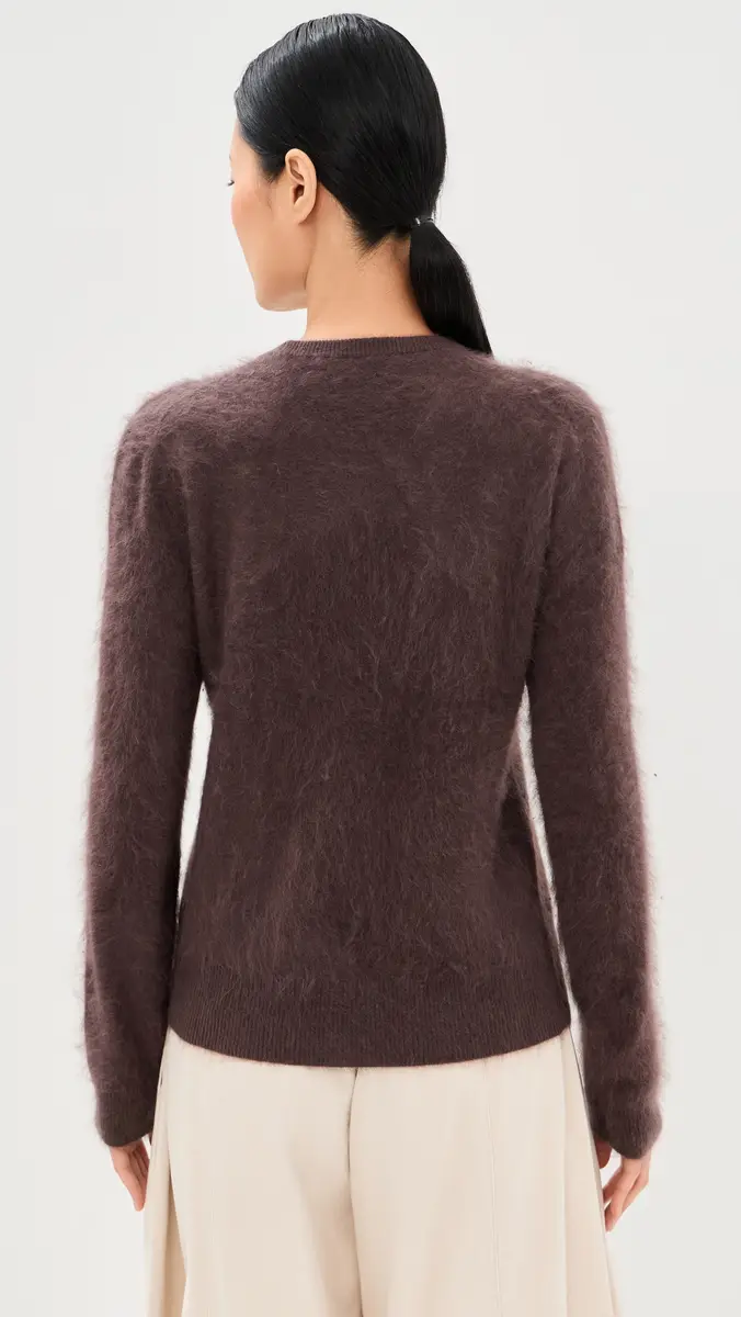 Veronica Beard Frankie Brushed Cashmere Pullover | Thumbnail 3
