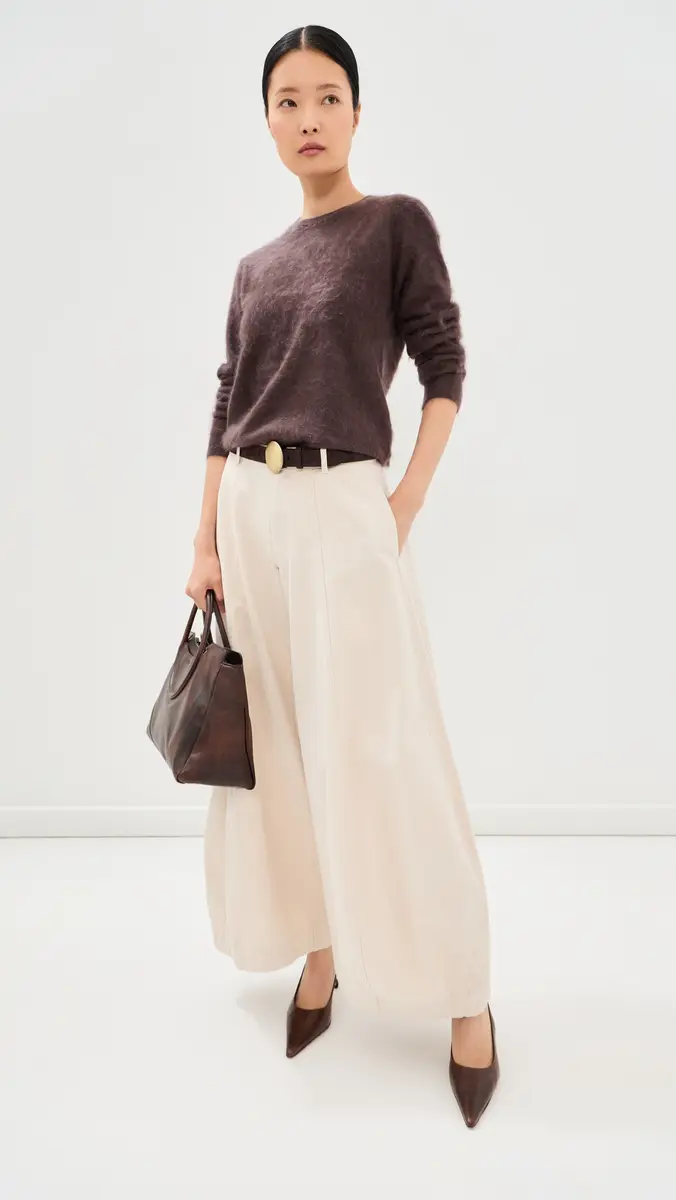 Veronica Beard Frankie Brushed Cashmere Pullover | Thumbnail 5