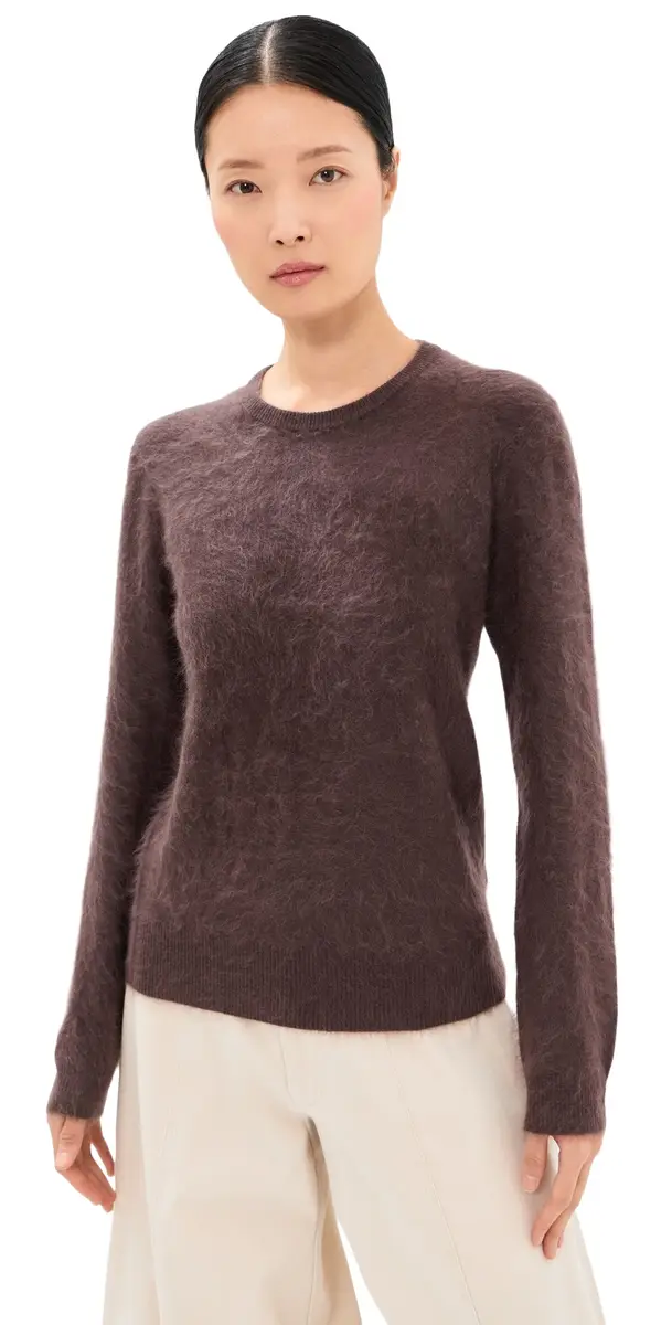 Frankie Brushed Cashmere Pullover