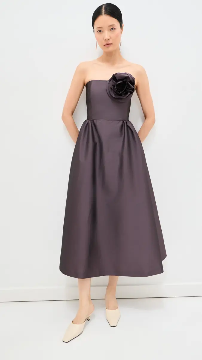 BERNADETTE Dette Rose Dress | Thumbnail 2