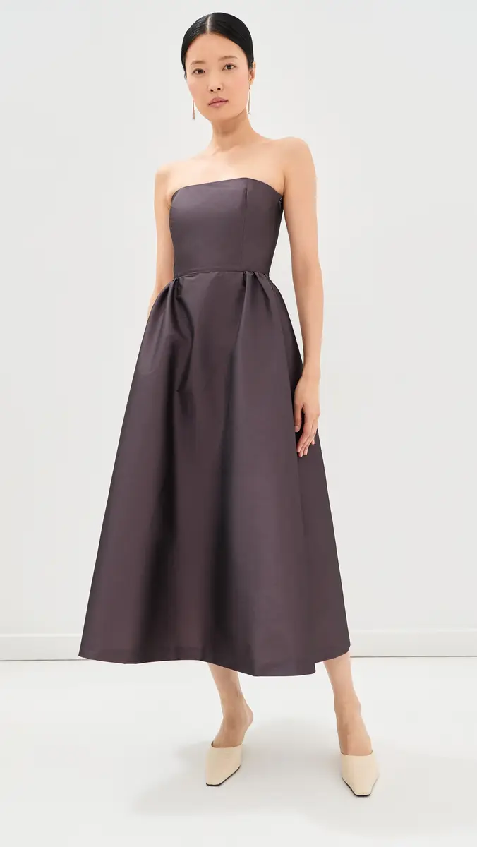 BERNADETTE Dette Rose Dress | Thumbnail 6