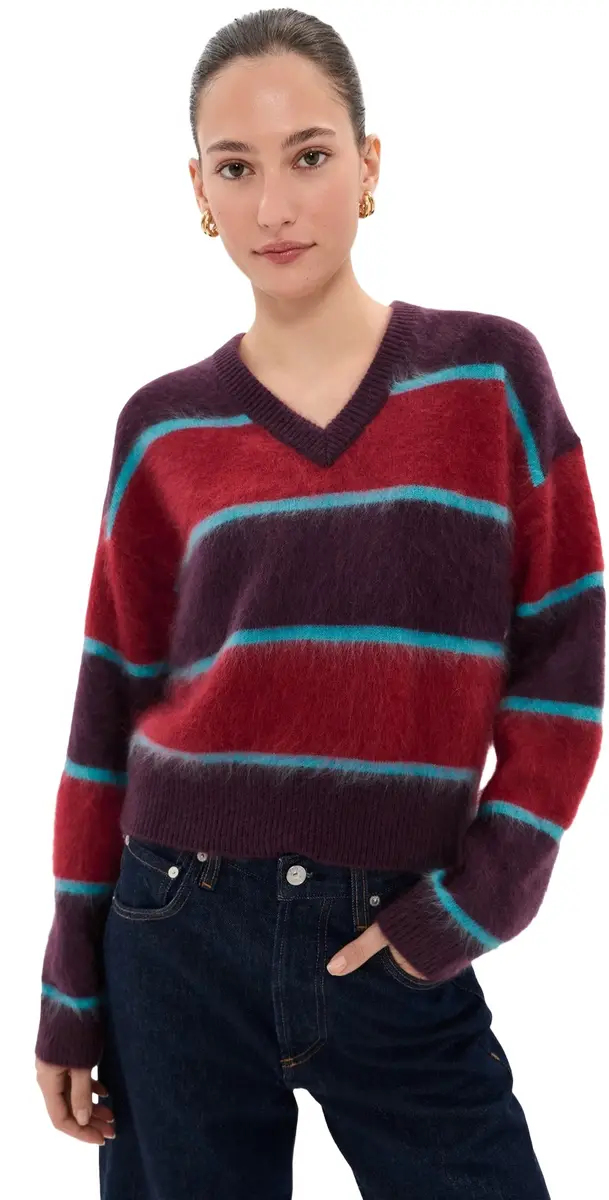 June V Neck Cashmere Sweater