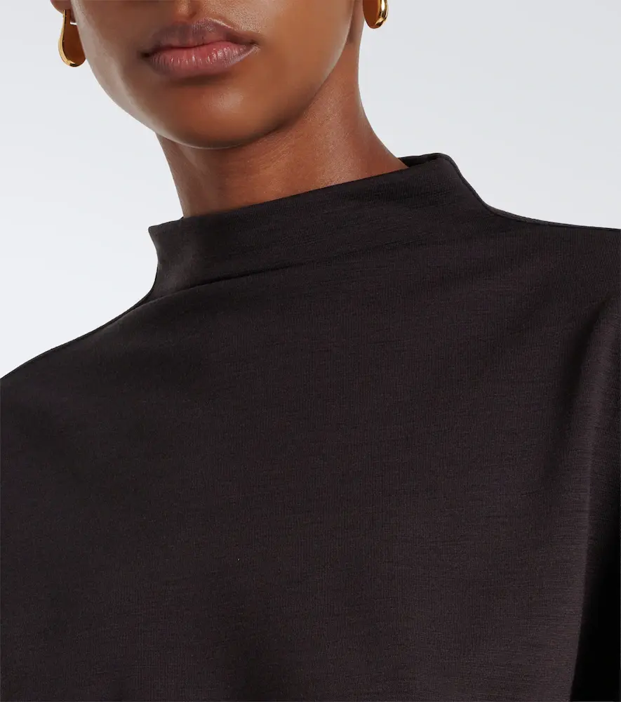 Lemaire Gathered wool-blend dress | Thumbnail 5 Lemaire Gathered wool-blend dress | Thumbnail 5