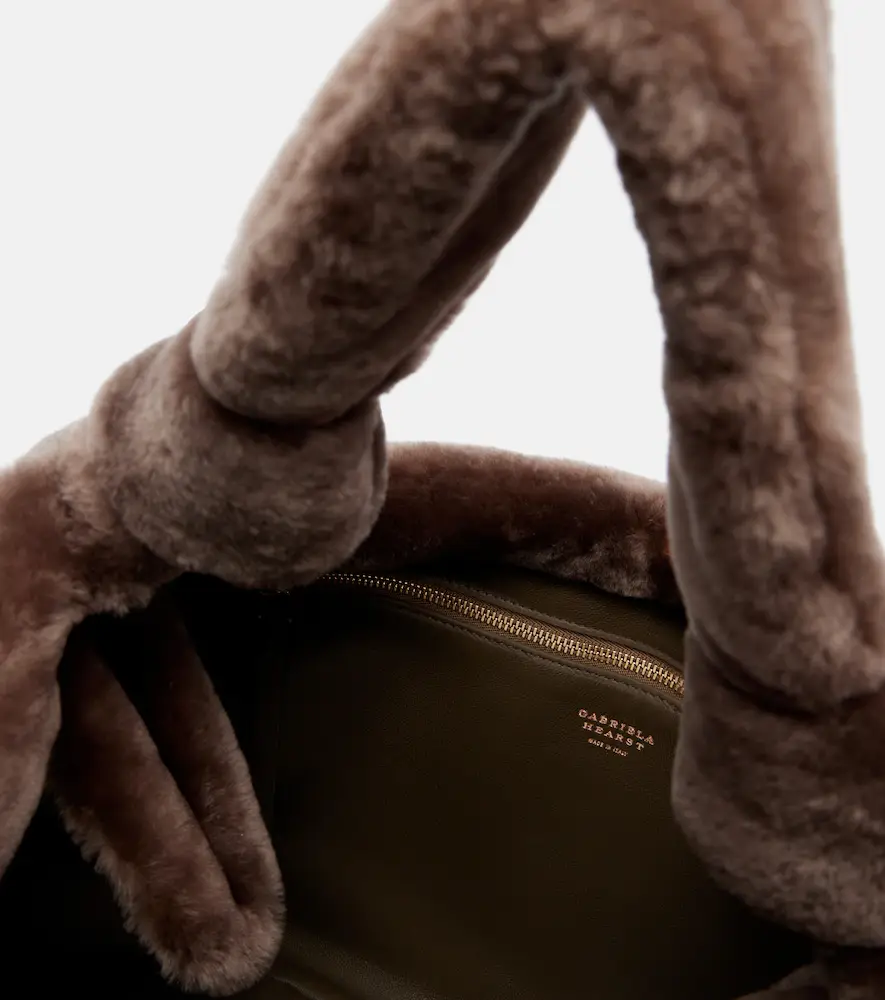 Gabriela Hearst Antonia Small shearling top-handle bag | Thumbnail 2