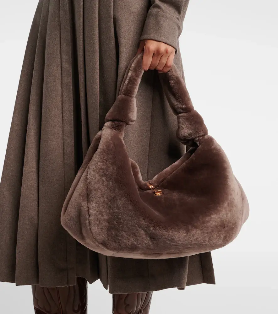 Gabriela Hearst Antonia Small shearling top-handle bag | Thumbnail 4