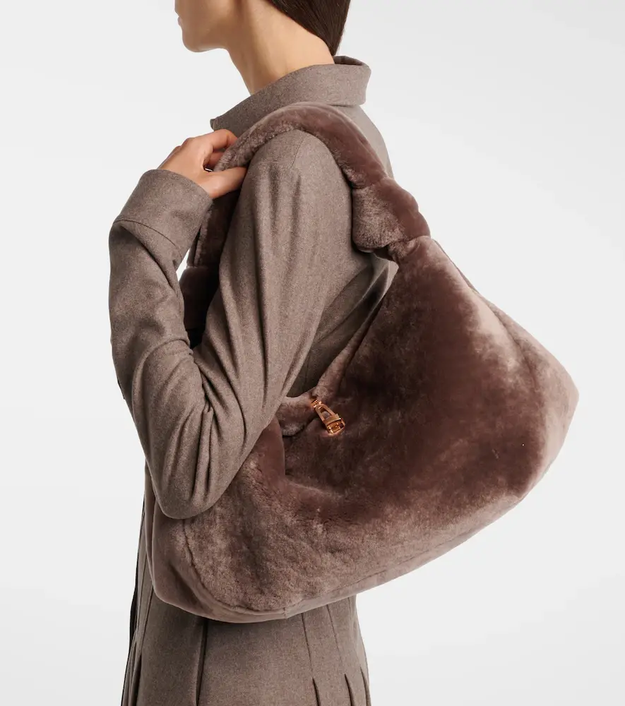 Gabriela Hearst Antonia Small shearling top-handle bag | Thumbnail 5
