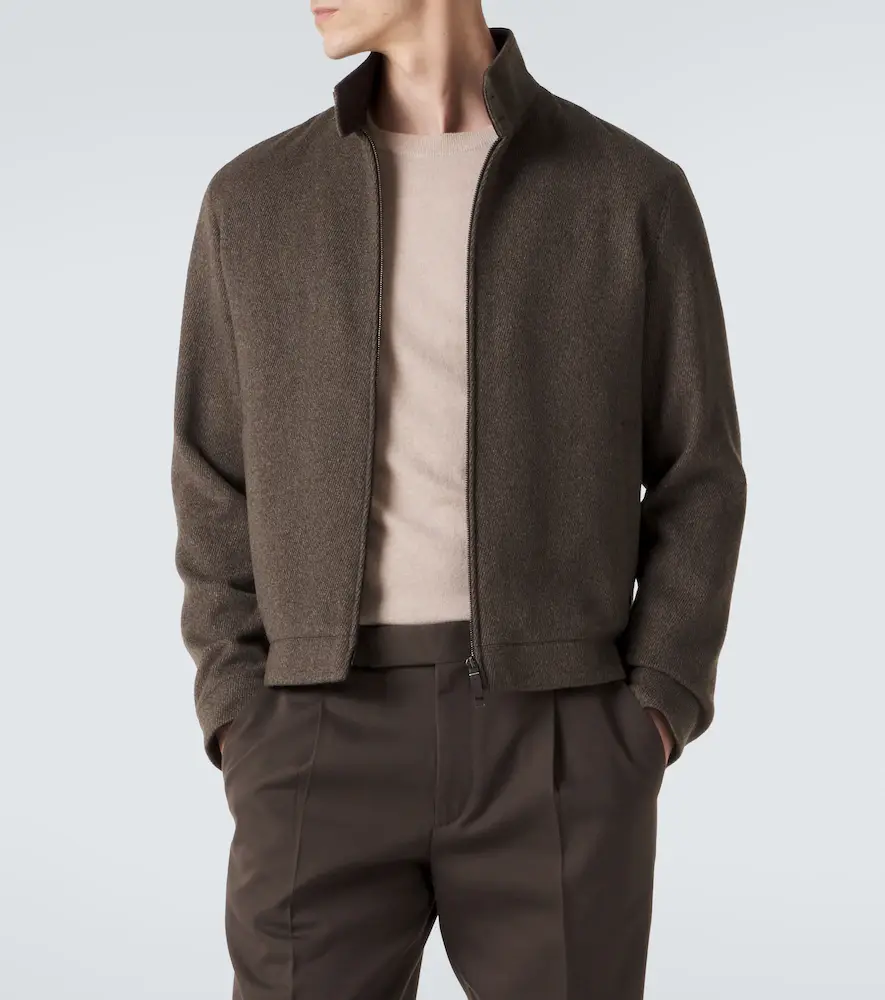Zegna Wool and cashmere jacket | Thumbnail 5 Zegna Wool and cashmere jacket | Thumbnail 5