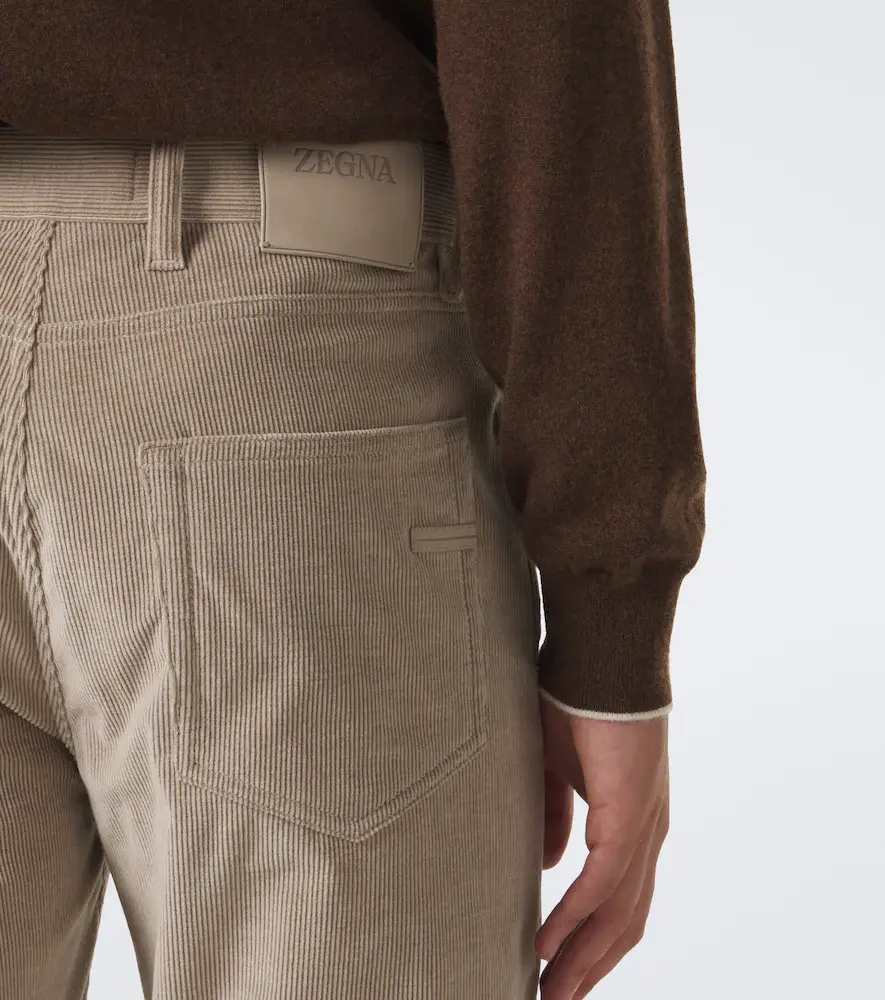 Zegna Roccia corduroy straight pants | Thumbnail 3 Zegna Roccia corduroy straight pants | Thumbnail 3
