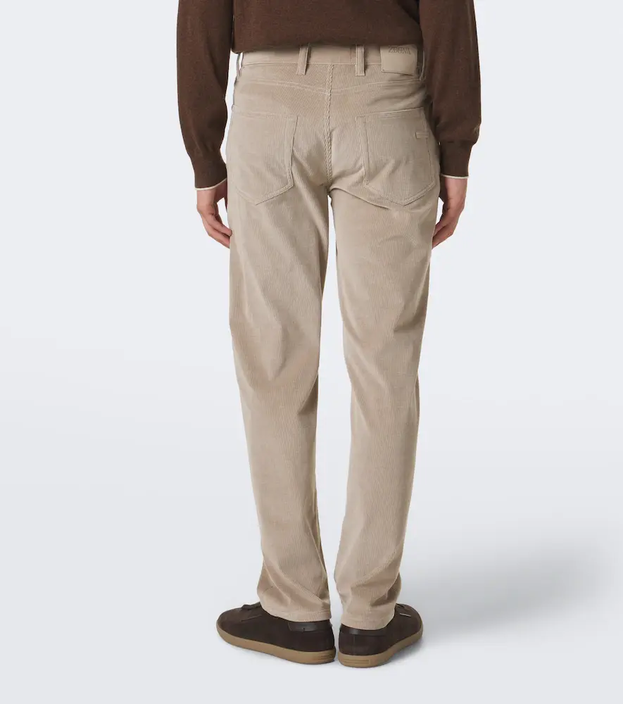 Zegna Roccia corduroy straight pants | Thumbnail 4 Zegna Roccia corduroy straight pants | Thumbnail 4
