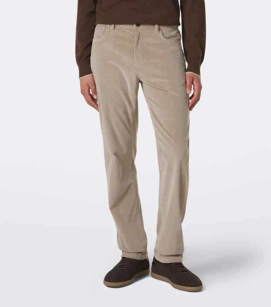 Zegna Roccia corduroy straight pants | Thumbnail 7 Zegna Roccia corduroy straight pants | Thumbnail 7