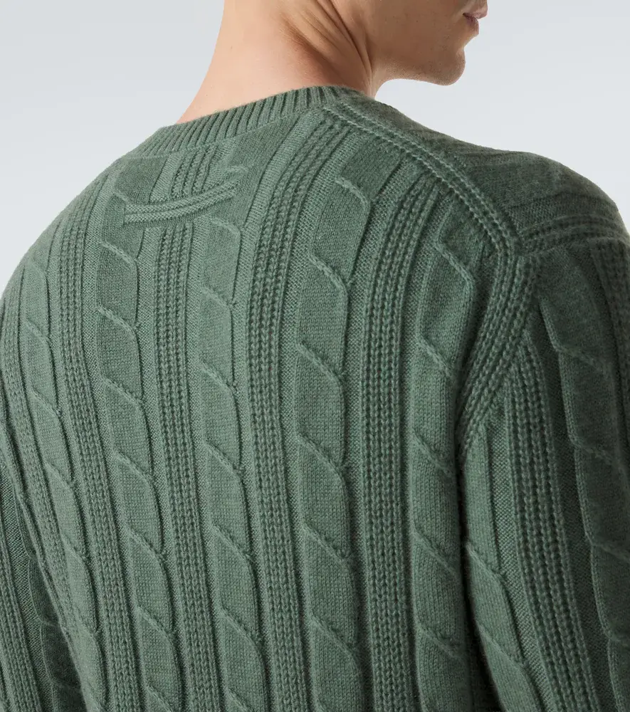 Zegna Cable-knit cashmere sweater | Thumbnail 5 Zegna Cable-knit cashmere sweater | Thumbnail 5