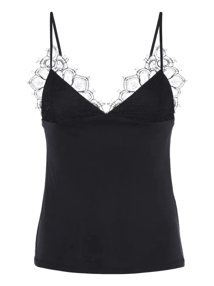 Coperni Lace-trimmed camisole