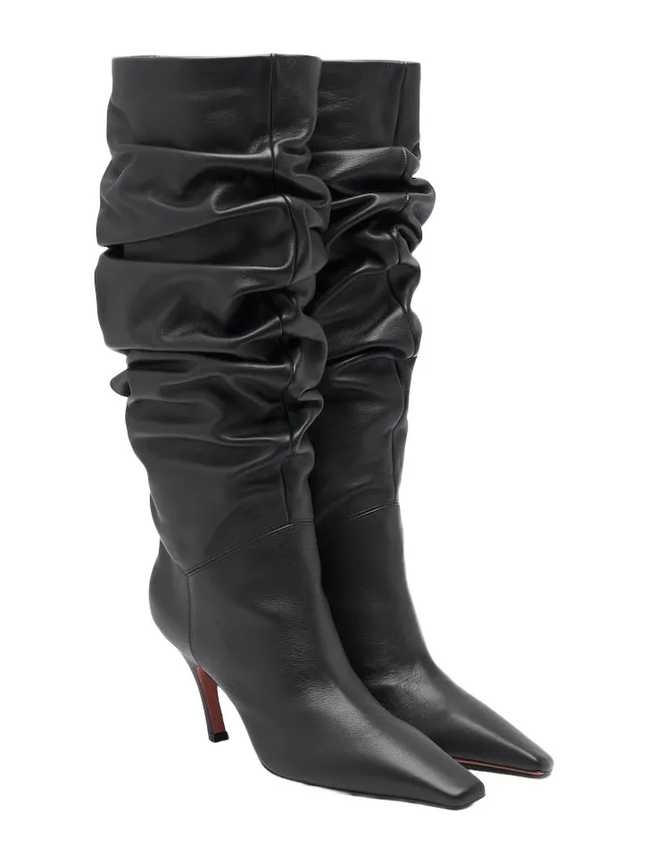 Jamie leather knee-high boots Jamie leather knee-high boots