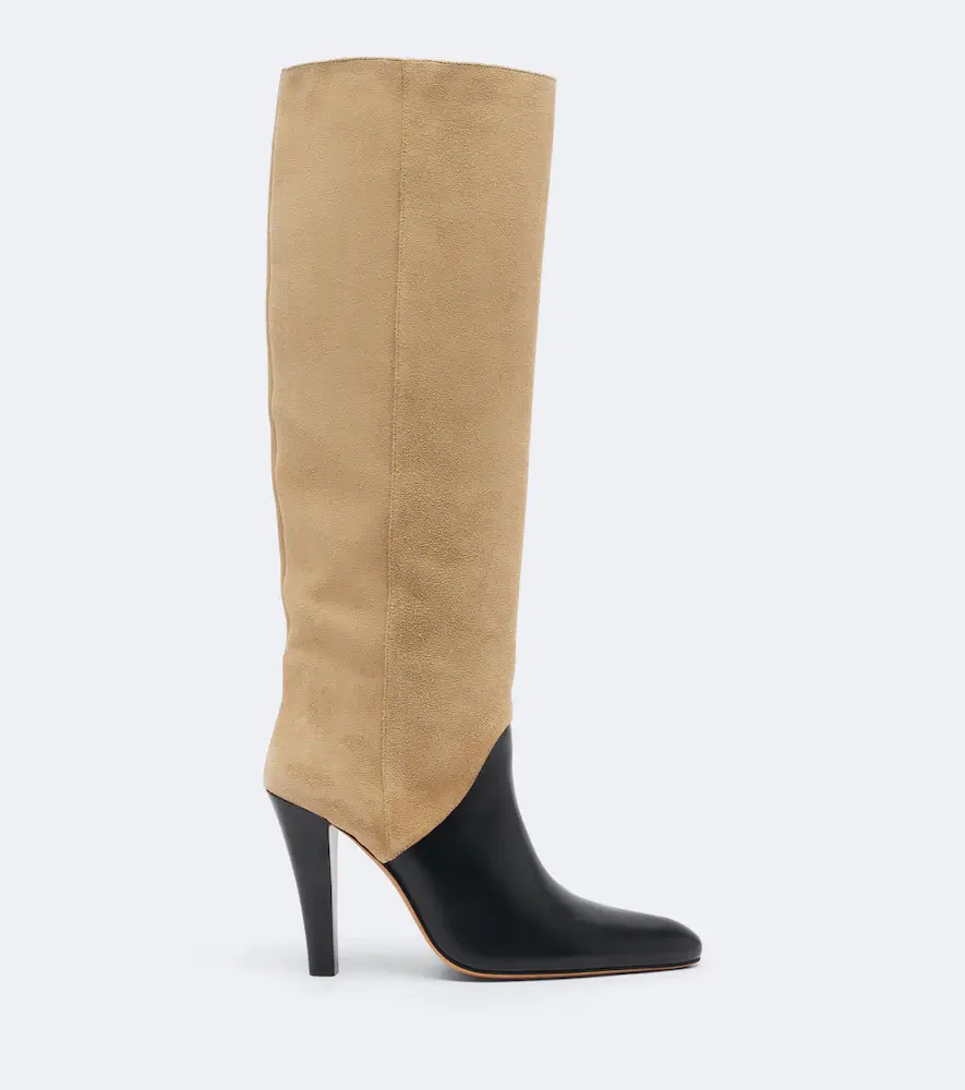 Jude Edita leather and suede knee-high boots | Thumbnail 2