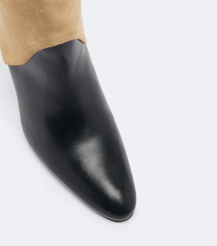 Jude Edita leather and suede knee-high boots | Thumbnail 3