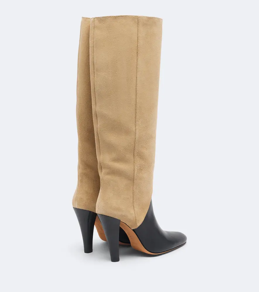 Jude Edita leather and suede knee-high boots | Thumbnail 4