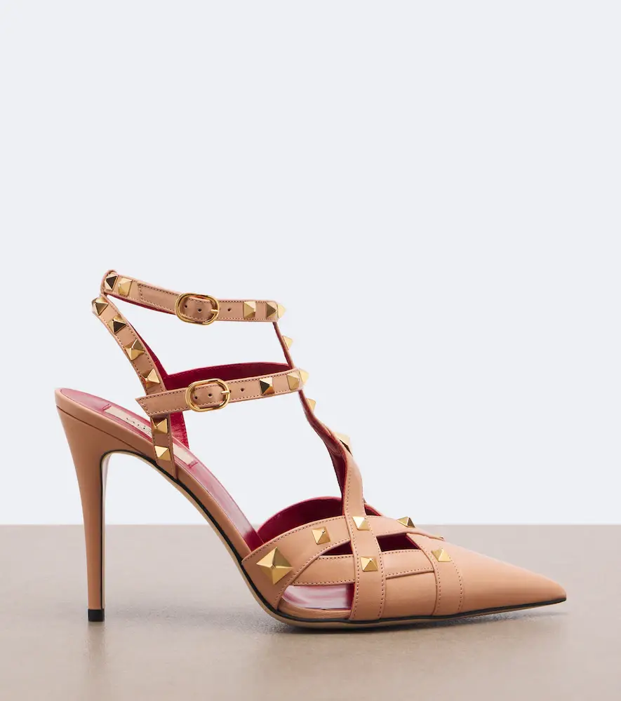Valentino Garavani Studdy leather pumps | Thumbnail 2 Valentino Garavani Studdy leather pumps | Thumbnail 2