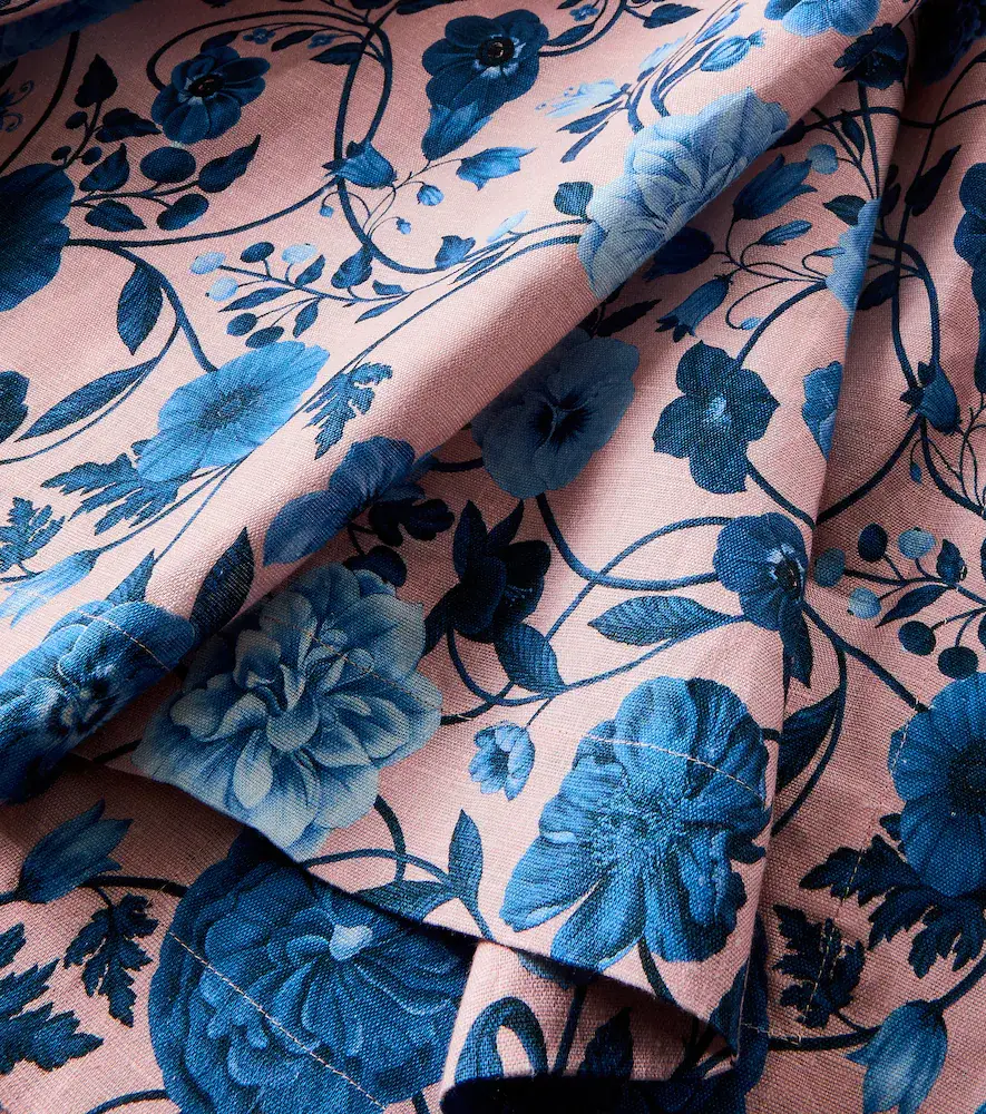 La DoubleJ Botticelli Large floral linen tablecloth | Thumbnail 2