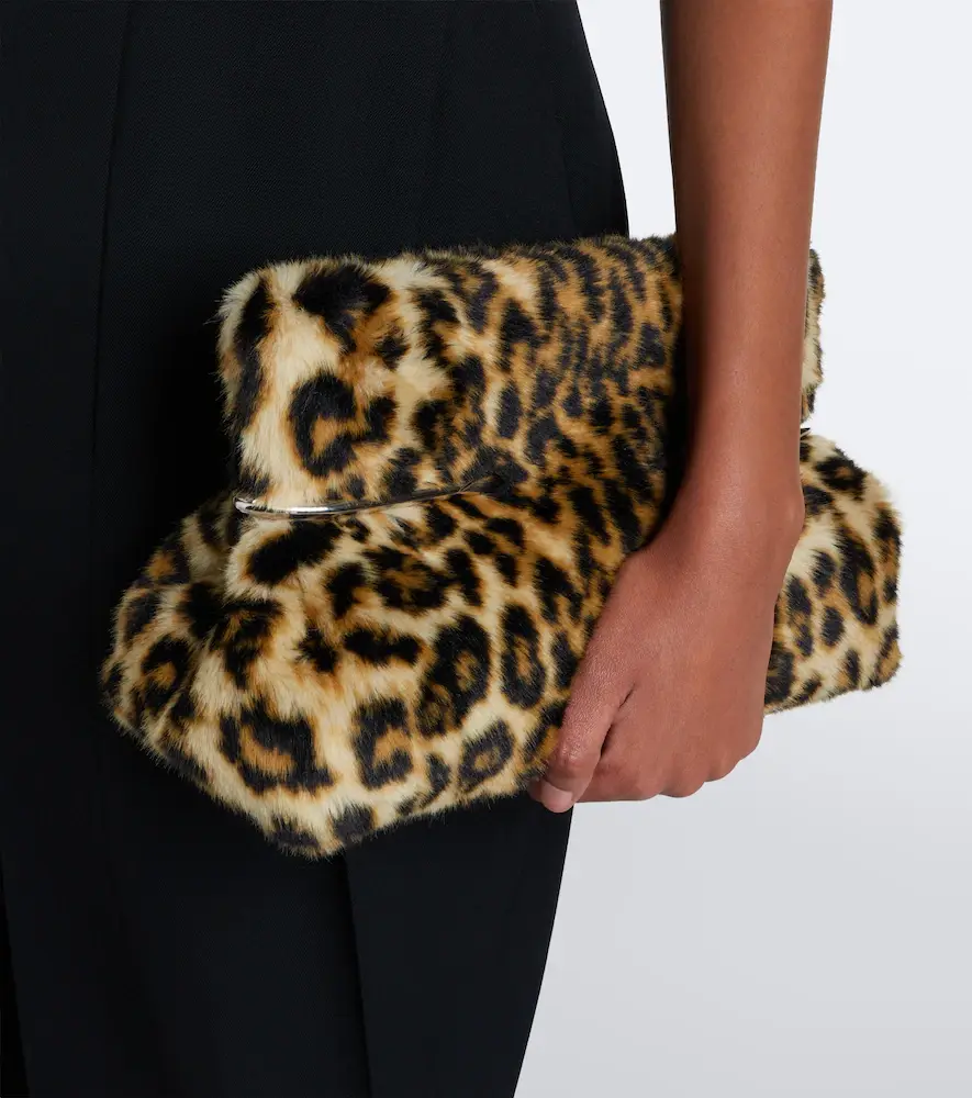 Givenchy Pinch Soft leopard-print clutch | Thumbnail 4 Givenchy Pinch Soft leopard-print clutch | Thumbnail 4