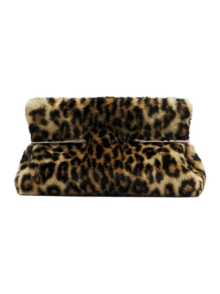 Pinch Soft leopard-print clutch Pinch Soft leopard-print clutch