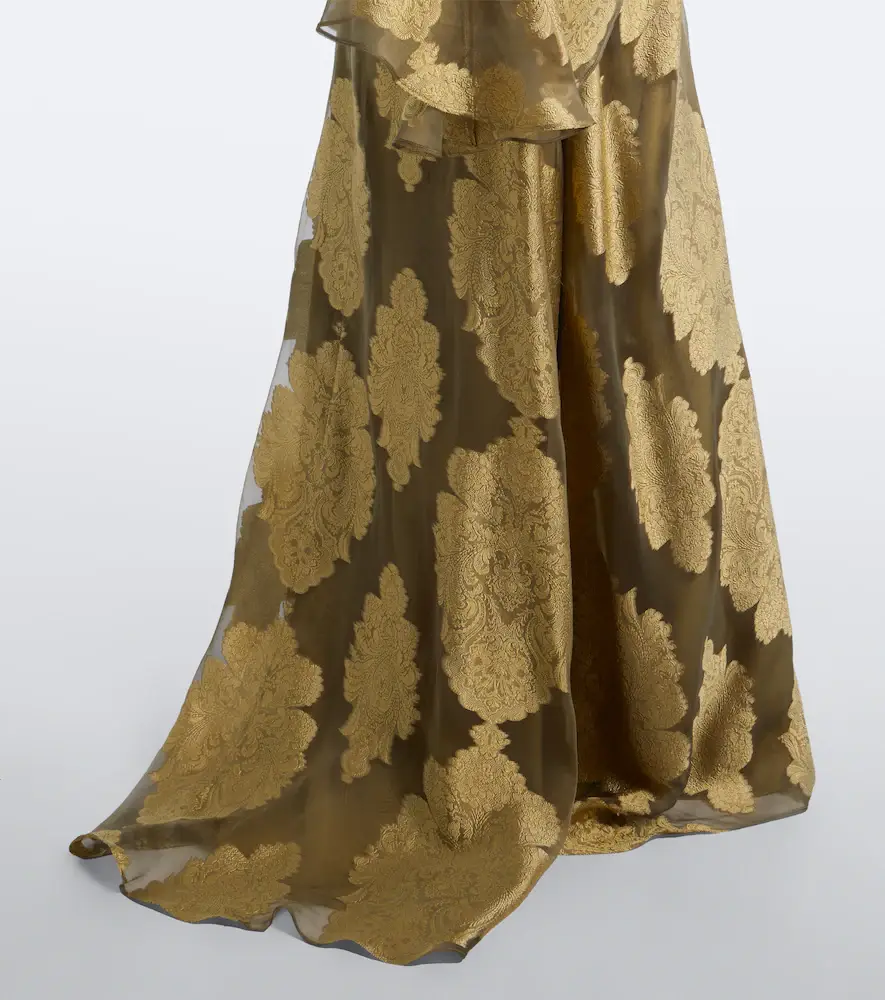 Taller Marmo Chimera jacquard silk chiffon gown | Thumbnail 2 Taller Marmo Chimera jacquard silk chiffon gown | Thumbnail 2
