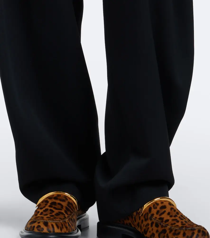 Givenchy Pinch pleated wool wide-leg pants | Thumbnail 5