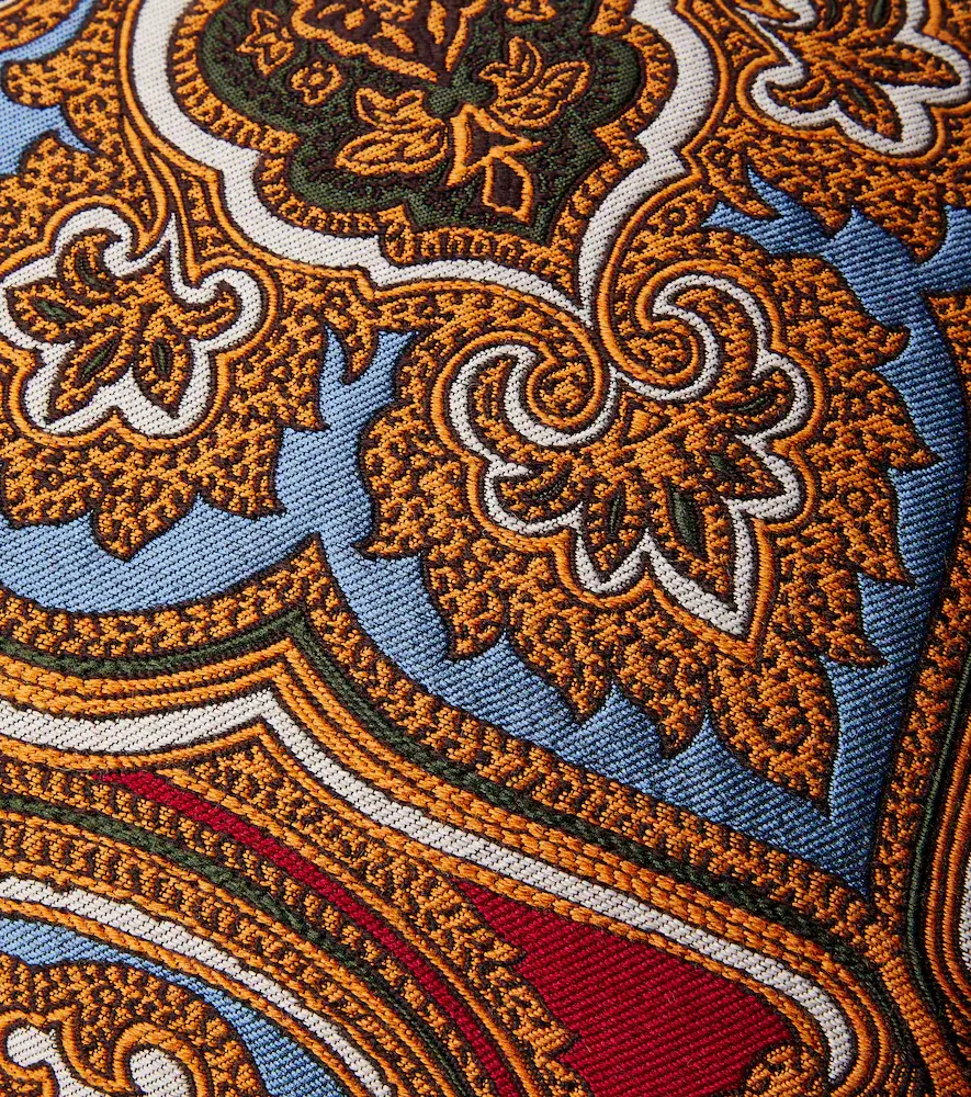Etro Kash fringed paisley jacquard cushion | Thumbnail 3 Etro Kash fringed paisley jacquard cushion | Thumbnail 3
