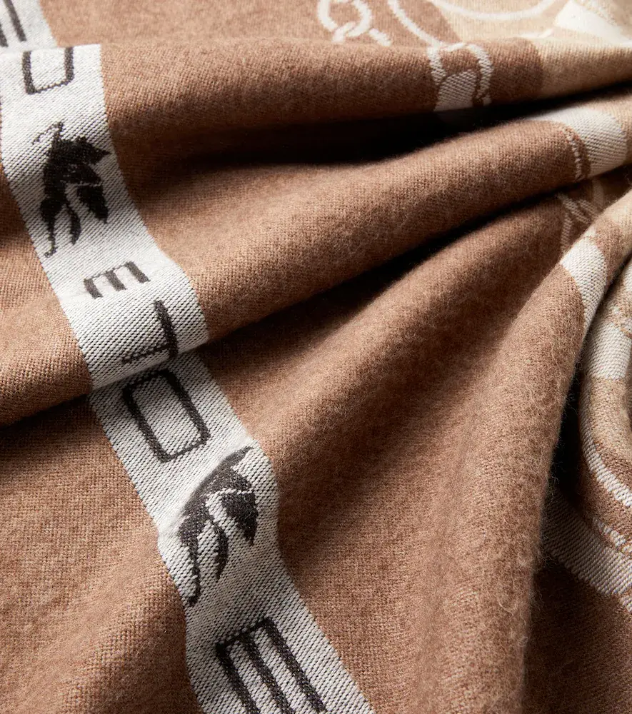 Etro Fringe-trimmed wool jacquard throw | Thumbnail 4 Etro Fringe-trimmed wool jacquard throw | Thumbnail 4
