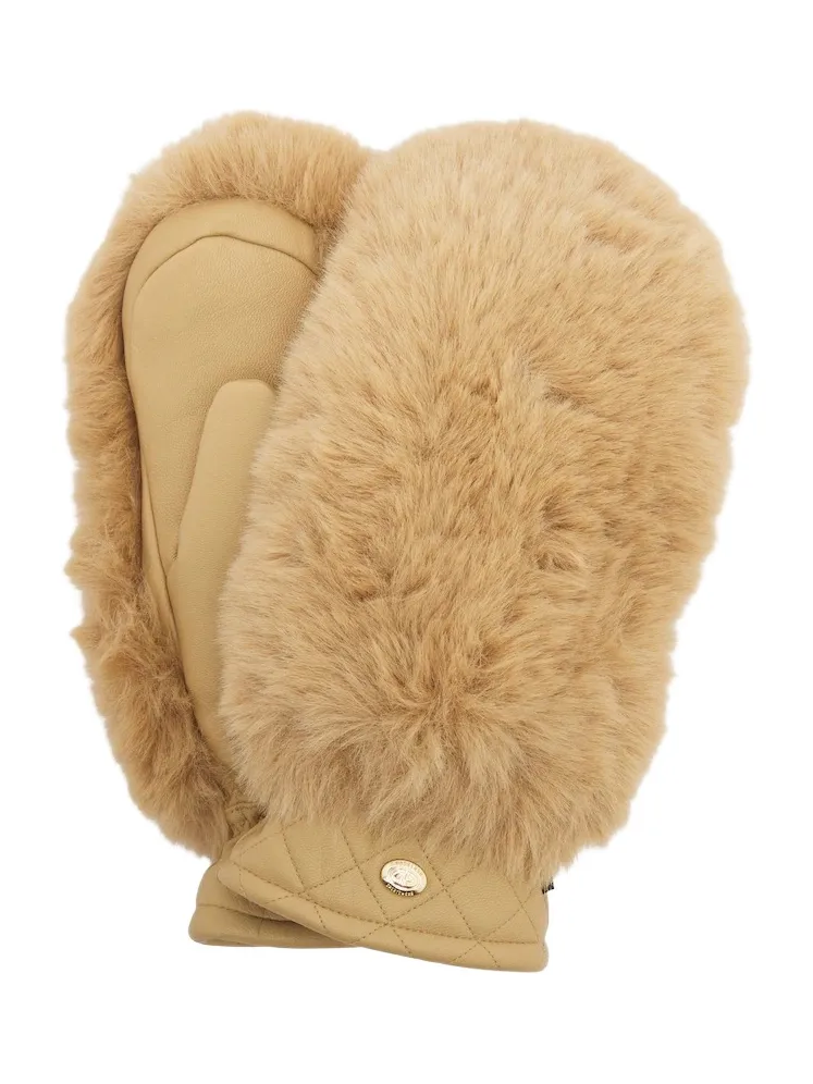 Goldbergh Hill leather mittens