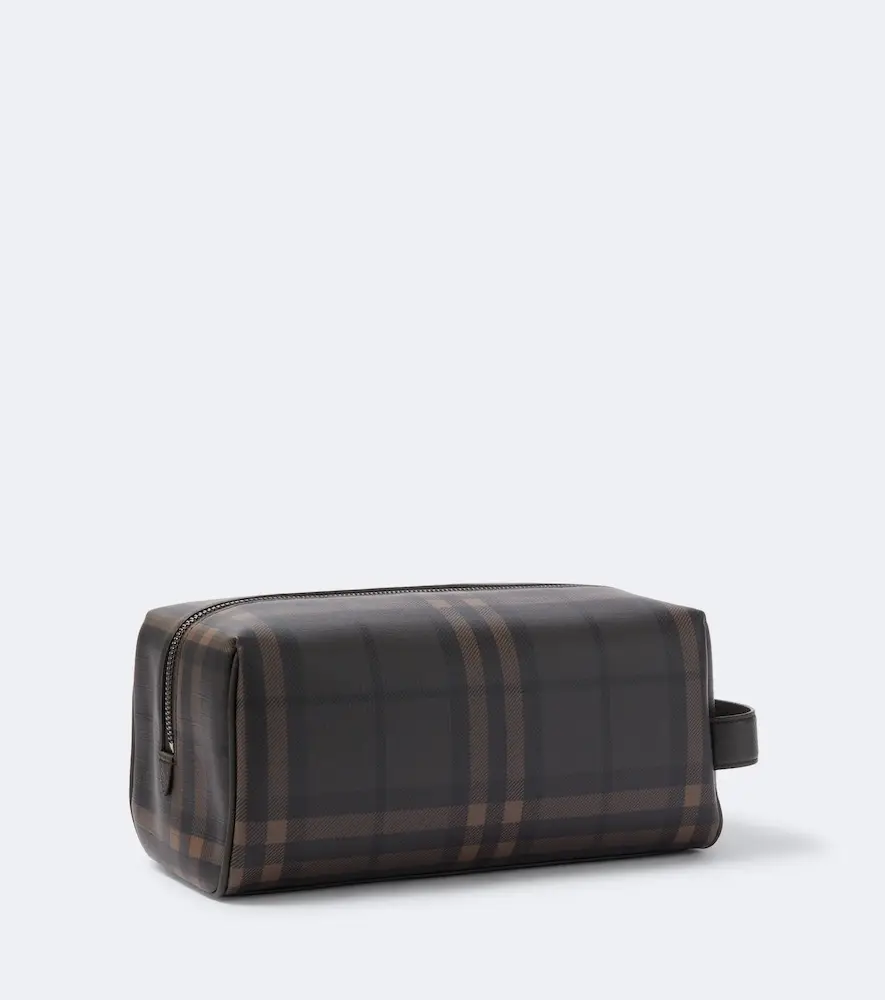 Burberry Check toiletry bag | Thumbnail 2 Burberry Check toiletry bag | Thumbnail 2