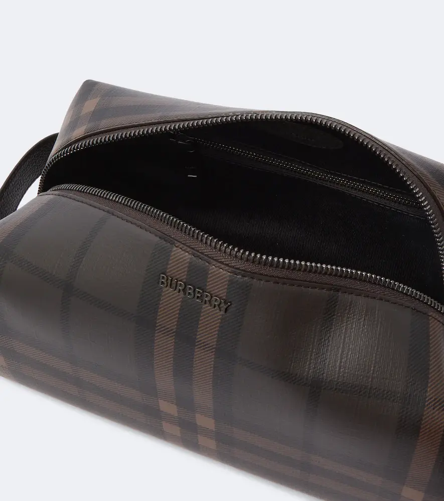 Burberry Check toiletry bag | Thumbnail 4 Burberry Check toiletry bag | Thumbnail 4