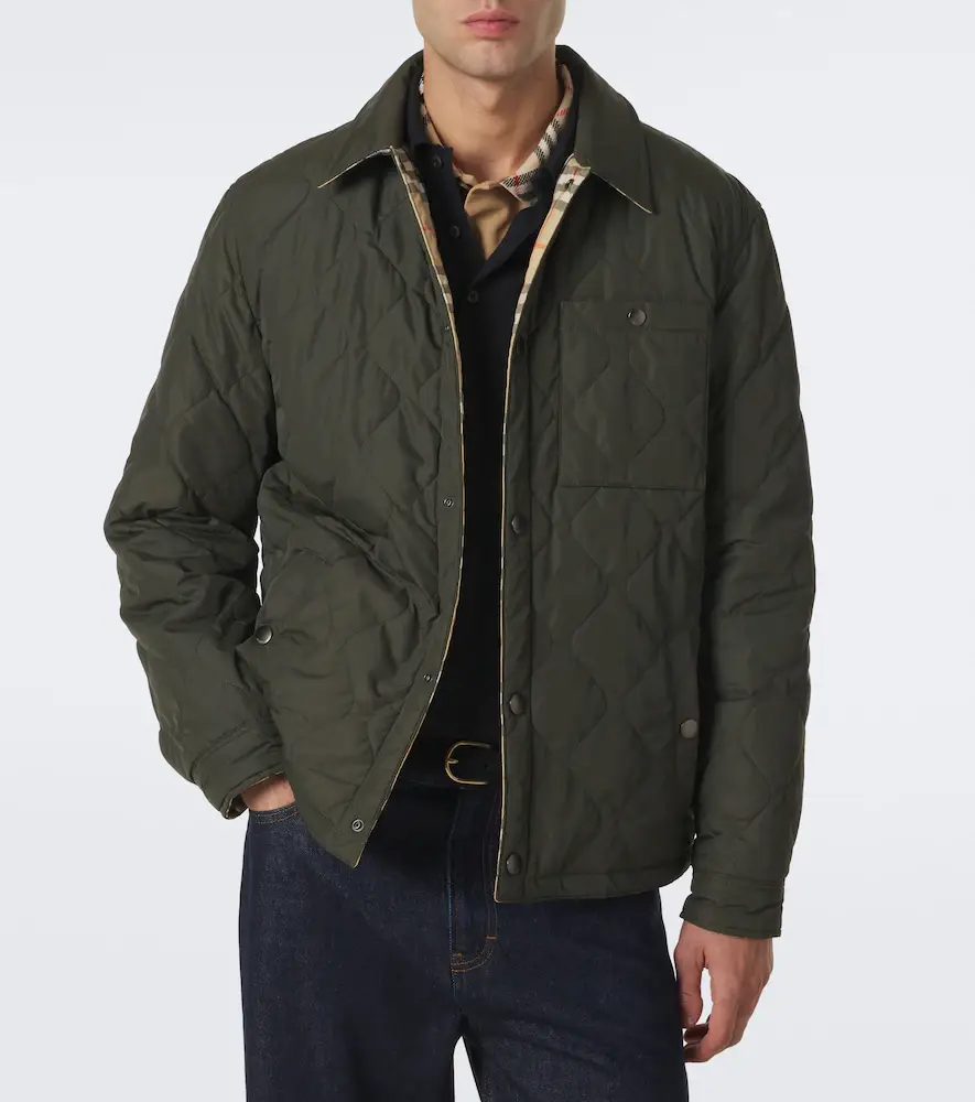 Burberry Brighton Check reversible overshirt | Thumbnail 4