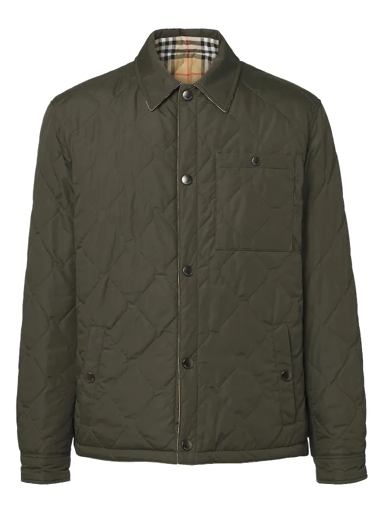 Burberry Brighton Check reversible overshirt