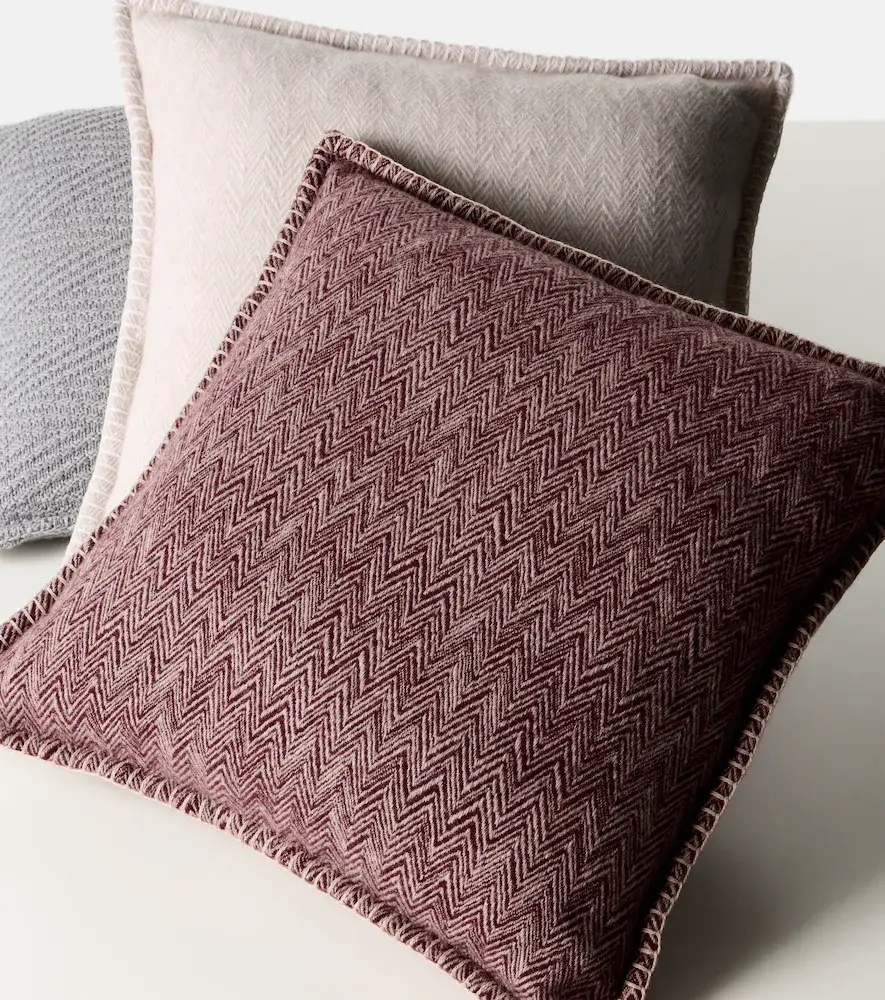 Missoni Camelia Zigzag wool and cashmere cushion | Thumbnail 2 Missoni Camelia Zigzag wool and cashmere cushion | Thumbnail 2