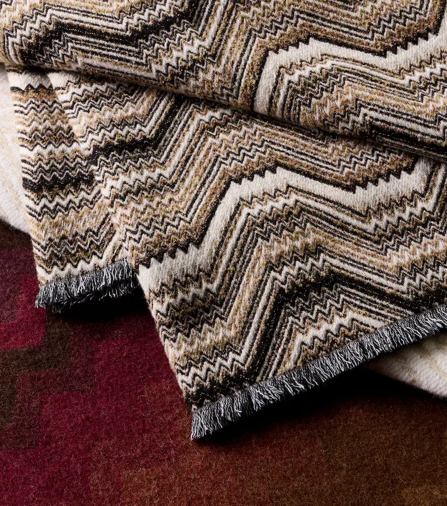 Missoni Merano Zigzag wool-blend throw | Thumbnail 2 Missoni Merano Zigzag wool-blend throw | Thumbnail 2