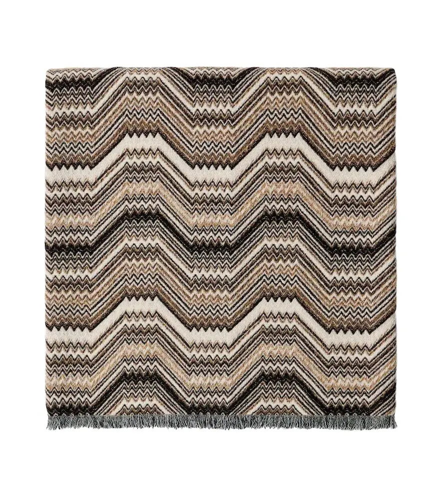 Missoni Merano Zigzag wool-blend throw