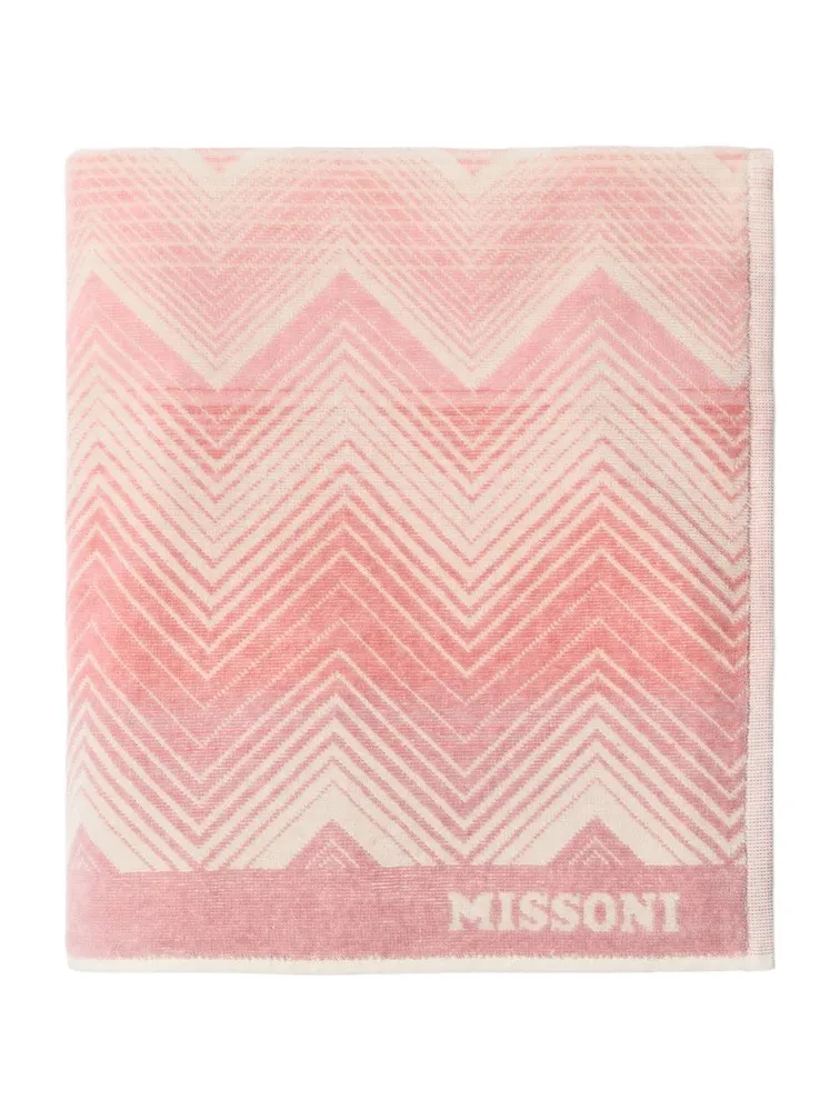 Missoni Marea chevron cotton terry bath sheet