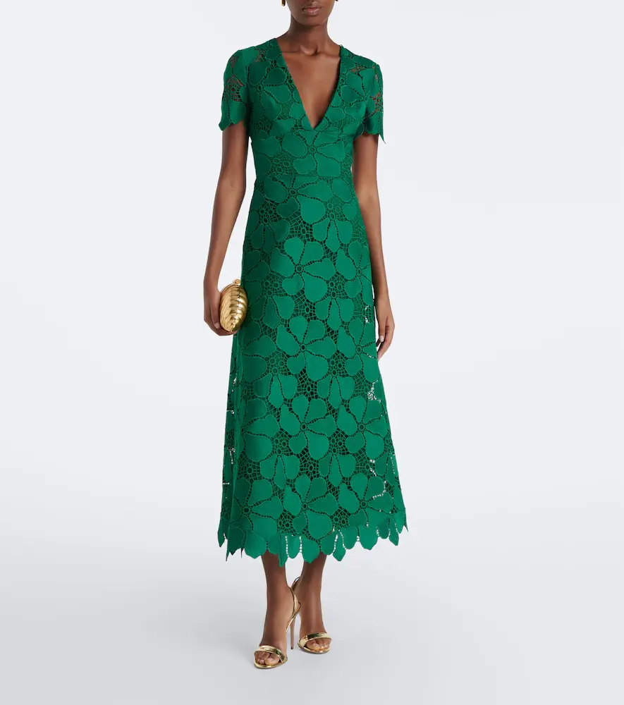 Elie Saab Guipure lace cocktail dress | Thumbnail 3 Elie Saab Guipure lace cocktail dress | Thumbnail 3