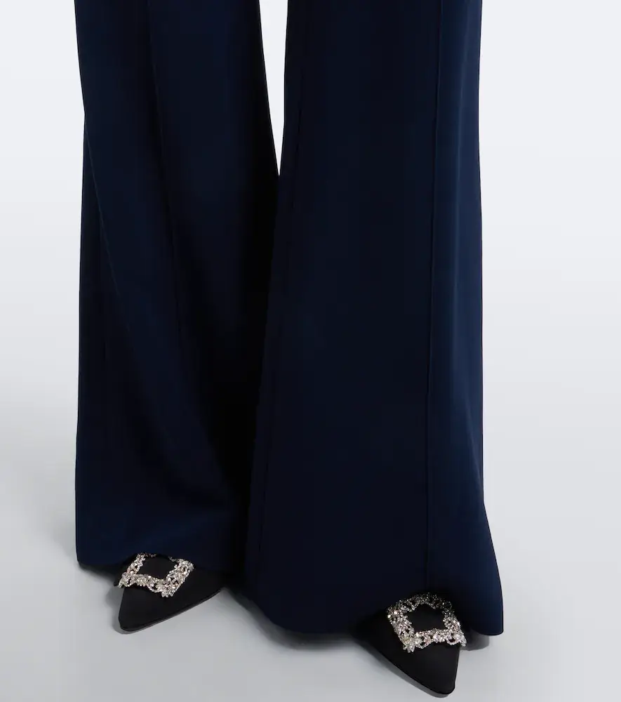 Elie Saab Crêpe wide-leg pants | Thumbnail 2