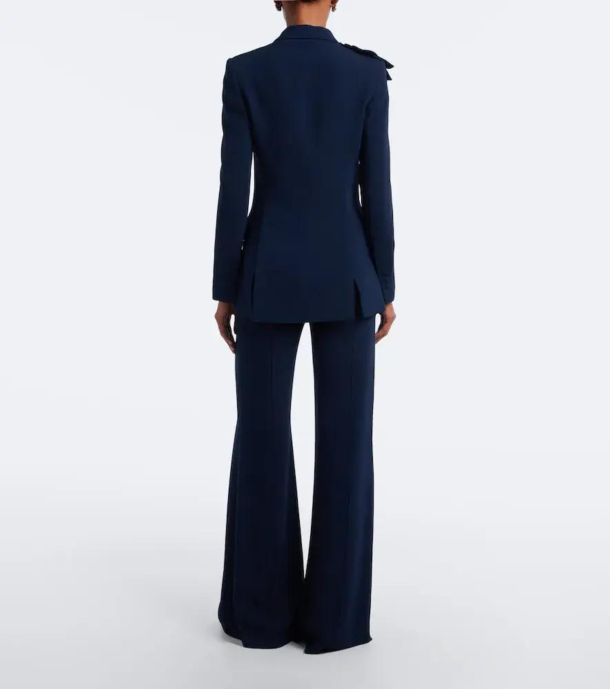 Elie Saab Crêpe wide-leg pants | Thumbnail 3
