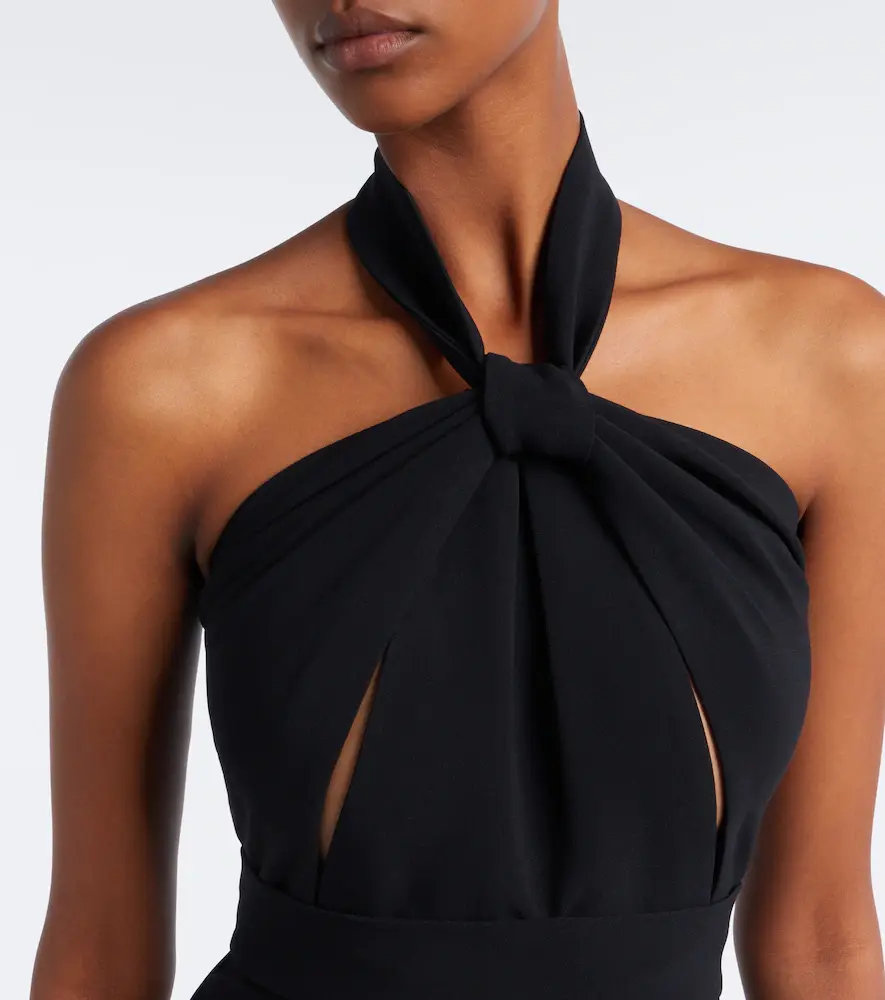 Elie Saab Crêpe halterneck gown | Thumbnail 2