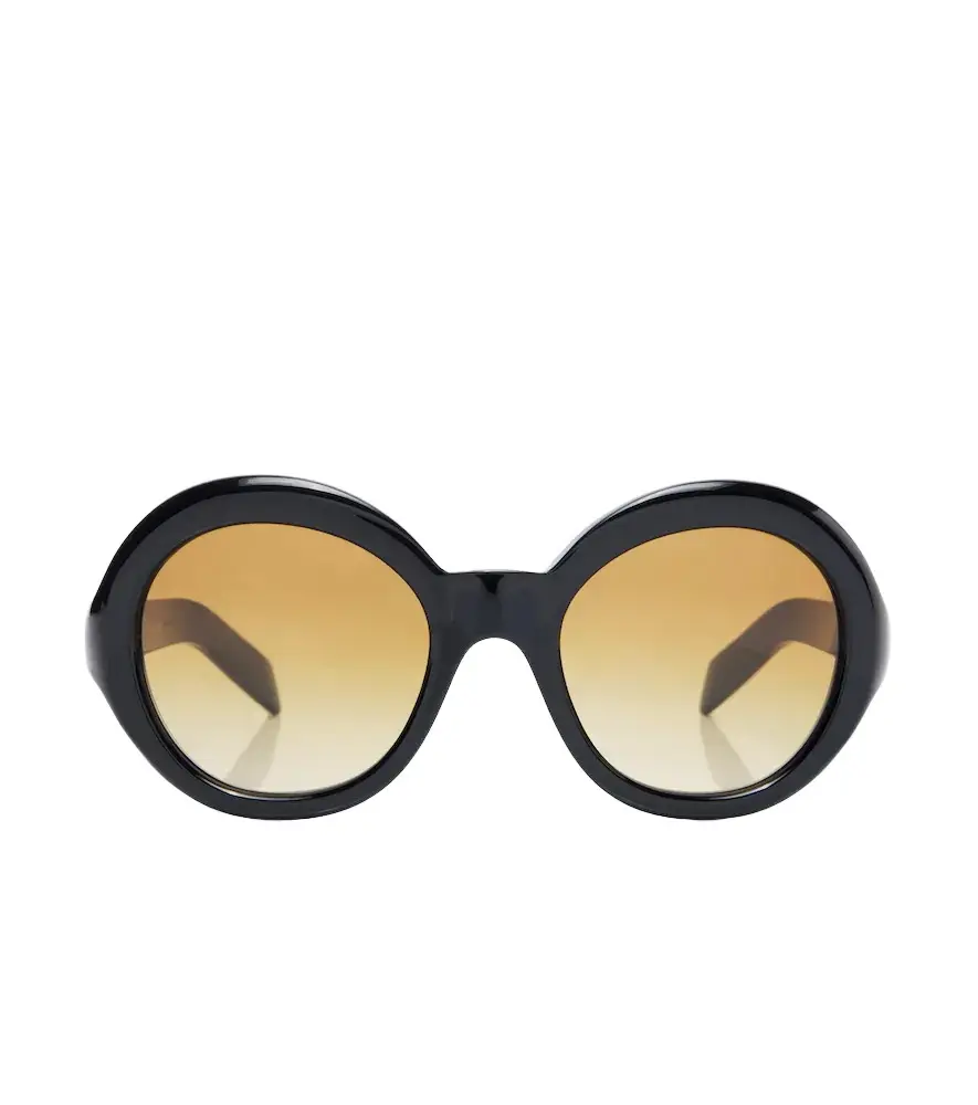 Prada Shadowplay round sunglasses