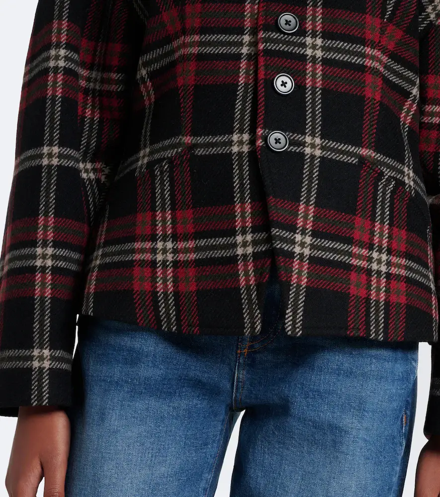 Polo Ralph Lauren Plaid wool-blend tweed jacket | Thumbnail 2