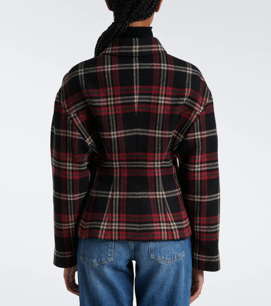 Polo Ralph Lauren Plaid wool-blend tweed jacket | Thumbnail 4