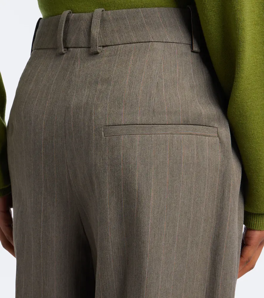 The Frankie Shop Brickell pinstripe wide-leg pants | Thumbnail 2 The Frankie Shop Brickell pinstripe wide-leg pants | Thumbnail 2