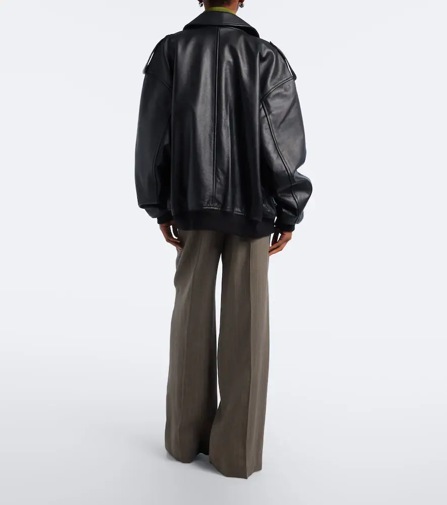 The Frankie Shop Brickell pinstripe wide-leg pants | Thumbnail 3 The Frankie Shop Brickell pinstripe wide-leg pants | Thumbnail 3
