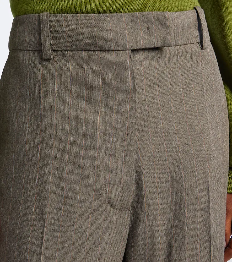 The Frankie Shop Brickell pinstripe wide-leg pants | Thumbnail 4 The Frankie Shop Brickell pinstripe wide-leg pants | Thumbnail 4
